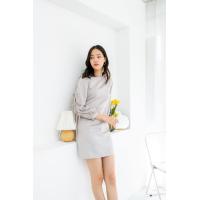 ราคา Pre order Techinee Wawa dress เดรสแขนยาว (7157338128)
