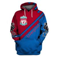 ราคา นิวส์ชายเสื้อลิเวอร์พูลเสื้อยืดแฟชั่นฤดูใบไม้ผลิและฤดูใบไม้ร่วงถนนเย็น 3D พิมพ์เสื้อฮู้ด M01 (20610256689)