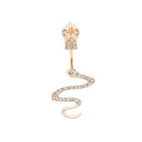 ราคา 1ชิ้นจิวใส่หูท้องงูห้อยห่วงเจาะสะดือสัตว์ห่วงสะดือเพทายจิวสะดือร่างกายเครื่องประดับแบบเจาะเจาะสะดือ (17327346034)