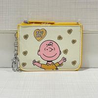 ราคา พร้อมส่ง ที่ใส่บัตร ใส่เหรียญ PU พร้อมขอเกี่ยว Snoopy ลายการ์ตูน (16354543703)