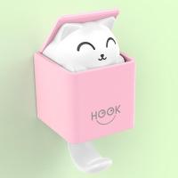 ราคา ตะขอติดผนัง น่ารัก แมวซ่อนในกล่อง ที่แขวนติดผนัง Cat Wall Hook (7223632832)