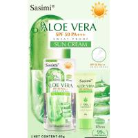 ราคา SASIMI Sun Cream ครีมกันแดด Sunscreen Baby Skin ครีมผสมกันแดด SPF 50 PA 60g กันน้ำกันเหงื่อ ปกปิดบางเบา ขนาด 60 g (19213399248)