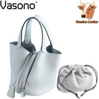 ราคา 2020คุณภาพสูงและใหม่ด้านบนธัญพืช100 ของแท้หนังวัว Picotin กระเป๋าผู้หญิงกระเป๋าถือกระเป๋าถือ (7451972165)