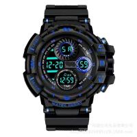ราคา นาฬิกาข้อมือดิจิทัล sport LEDเรืองแสง กันน้ํา ทรง sport ผู้ชายเทห์ๆลุยๆ สินค้าพร้อมส่ง (15569388942)