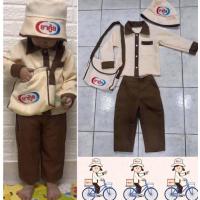 ราคา size M เด็ก 3 4 ปี ชุดสาวยาคูลท์ 1 ชุด 4 ชิ้น เสื้อ กางเกง หมวก กระเป๋า สาวยาคูลท์ ยาคูลท์ ยาคูล ชุดอาชีพเด็ก ชุดแฟนซีเด็ก ชุดแฟนซี fancy kids (12465577957)