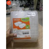 ราคา กล่องอาหารสี่เหลี่ยมเข้าไมโครเวฟ 1 ช่อง 2 ช่อง กล่องเบนโตะ 3 ช่อง พร้อมฝา 25 ชิ้น แพค (17379287757)