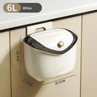 ราคา KS ถังขยะ ถังขยะติดผนัง ถังขยะในครัว ไม่แถมถุงขยะ ถังขยะแขวนกับขอบลิ้นชัก ถังขยะในครัวแบบแขวน (19695008602)