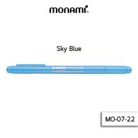 ราคา ปากกาสีน้ำสองหัว Monami Live Color pen ปากกาสี ตกแต่งสมุด ตกแต่งใบงาน เครื่องเขียนสีน้ำน่ารัก เครื่องเขียน อุปกรณ์การเรียน UKI stationery MO 07 (17017521968)