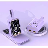 ราคา พาวเวอร์แบงค์ 20000mAh ของแท้100 powerbank สายชาร์จในตัว ชาร์จเร็ว Quick Charge เพาเวอร์แบงค์ แบตสำรอง (19899765897)