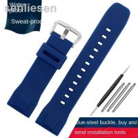 ราคา ดั้งเดิม2023 สายนาฬิกาซิลิโคนสำหรับ CASIO PROTREK ซีรีส์ PRW 60 30 50 70YT สายนาฬิกาสำหรับผู้ชายยางอ่อน24มม (19881476236)