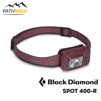 ราคา BLACK DIAMOND SPOT 400 R RECHARGEABLE HEADLAMP ไฟฉายคาดหัว ความสว่าง 400 lm ชาร์จด้วย micro USB Port (18059633564)