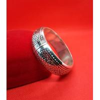 ราคา กำไลถมเงินแท้ งานฝีมือนครศรีธรรมราช จากช่างรางวัลโอทอป 5ดาว เปิดปิดได้ หน้ากว้าง 1นิ้ว งานปราณีต สวบงาม (8440874047)