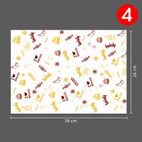 ราคา กระดาษห่อแซนวิซ ห่อขนม รองจาน P6000 4 เซ็ต 100 ใบ PackingDD กระดาษรองอาหาร กระดาษ กระดาษรอง (7738348967)