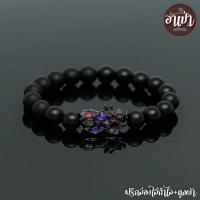 ราคา อาเป่า หินนิลด้าน Matte Onyx ขนาด 10 มิล ประดับปี่เซียะ 5 ธาตุ สีดำ ปี่เซียะเปลี่ยนสี ปี่เซียะ 5 สี คัดหิน หินนิลกาฬ กำไลหินสี กำไลหินนำโชค (586162642)