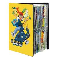 ราคา QERAL 100สมุดการ์ด Pikachuการ์ดโปเกมอน การ์ดเกม โปเกม่อน Pokemon Gold Foil Cards (18455525921)