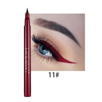 ราคา ดินสอที่เขียนขอบตาน้ำสีสันสดใสสีรุ้งกันน้ำสีขาวชมพูปากกาอายไลเนอร์เครื่องสำอางเครื่องสำอางติดทนนาน (21012842645)