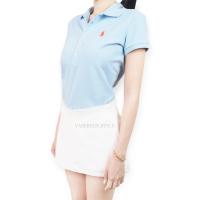 ราคา Ralph lauren bear mash polo for women Slim Fit เสื้อโปโลผู้หญิง 5 กระดุม ของแท้ (20179441363)