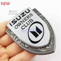 ราคา High quality 1 x Metal New ISUZU OWNERS CLUB Logo Motor Decorative Emblem Badge Sticker Decal for ISUZU (20849476753)