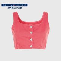 ราคา Tommy Hilfiger เสื้อครอปผู้หญิง รุ่น DW0DW15664 TJN สีชมพู (19714012213)