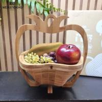 ราคา ตะกร้าไม้ ตะกร้าใส่ผลไม้ ตะกร้าพับได้ ตะกร้าช้าง ทรงไก่ กระเช้าผลไม้ ตะกร้าพับได้ ตะกร้าใส่ของ ตะกร้าทรงผลไม้ ตะกร้าแอปเปิ้ล (3928564082)
