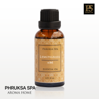 ราคา Phruksa Spa น้ำมันหอมระเหยธรรมชาติบริสุทธิ์ 100 กลิ่น ตะไคร้ 30 มล Essential Oil Pure 100 30 ml Lemongrass ใช้สำหรับเครื่องพ่นไอน้ำ เตาอโรม่า (486782871)