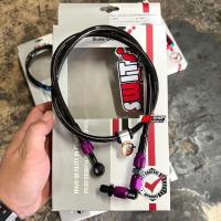 ราคา สายเบรคSWITแท้ หัวล่างงอ 90 ใส่เวฟ 100 110i 125r s บังลม 100s 125i ปลาวาฬ LED มีประกันรั่วซึม (20199772674)