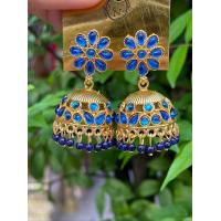 ราคา ต่างหูระฆังอินเดียมี6สี (16556300186)