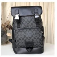 ราคา C2722 C2712 C4139 Track Backpack In Colorblock Signature Canvas Men Hiking Bag 2722 2712 4139 (16526328610)