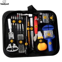 ราคา Studyset นาฬิกาอุปกรณ์ซ่อมนาฬิกาพร้อมกระเป๋าหิ้ว147ชิ้นชุดกล่องเครื่องมืออุปกรณ์กำจัดเชื่อมกับอุปกรณ์ซ่อมนาฬิกามืออาชีพ (19876480243)