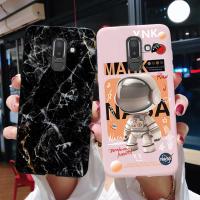 ราคา สำหรับ Samsung Galaxy J8 2018 J810F J810Y เคสโทรศัพท์เคสเคสซิลิโคนแบบนิ่มหินอ่อนนักบินอวกาศสีดำ (17251132506)