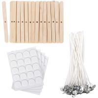 ราคา Candle Making KitWooden Candle Wick HoldersCandle Wick StickerCandle Wicks Candle Centering Tool for Candle DIY Craft (20620984532)