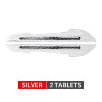 ราคา JDMGRAM 2 ชิ้นรถสติกเกอร์สะท้อนแสงคาร์บอนไฟเบอร์กระจกมองหลังแถบสะท้อนแสงป้องกันการชนกันความปลอดภัยสติกเกอร์เรืองแสง Automoblie อุปกรณ์เสริมภายนอก (20120072669)