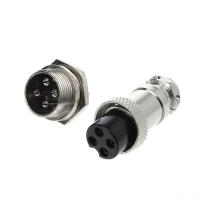 ราคา การบินปลั๊กสายไฟแจ็ค RCA 16มม 2 3 4 5 6 8 9 Pin GX16 (7138688700)