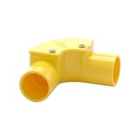 ราคา ข้อต่อโค้ง 90 ฝาเปิด PVC 1 2 นิ้ว SCG สีเหลือง ELBOW PIPE FITTING SCG 90 H PVC 1 2 INCHES YELLOW (6707568079)