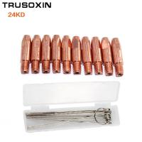ราคา 10 Pcs 24KD MAG หัวเชื่อม MIG เคล็ดลับ MIG MAG CO2เครื่องเชื่อม อุปกรณ์ช่างเชื่อม1กล่อง Dredge Neeles (9503457173)