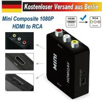 ราคา Mini HDMI To RCA Audio Video AV CVBS Composite Converter Adapter (18241468352)