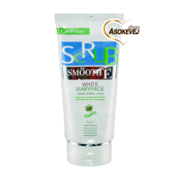 ราคา Smooth e white babyface scrub สมูทอี ไวท์ เบบี้เฟซ สครับ 36กรัม (16408879732)