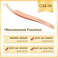 ราคา GEVIMAZE แหนบทองคำสีกุหลาบขนตาแหนบความแม่นยำสูง Peralatan Rias กันแหนบแบบคงตัวแบบคลาสสิกระดับมืออาชีพ (20582462983)