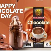 ราคา เครื่องดื่มช็อคโกแลตสำเร็จรูป พร้อมดื่ม3in1 AIK CHEONG CHOCOLATE ขนาด40กรัม 15ซอง ห่อใหญ่600กรัม (13074023354)