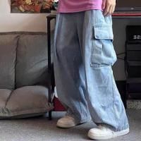 ราคา Emo Men 39s Fashion Casual Streetwear Baggy Jeans Male Denim Pants Alt Black Wide Leg Jean Loose Korean Hip Hop Harajuku Trousers Jeans AliExpress Hot selling (15060463706)
