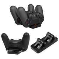ราคา DC 5V Double Handle Chargers Dual USB Charging Dock Station Stand for Playstation4 PS4 DualShock 4 Wireless Controller (18821158479)