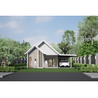 ราคา 114 แบบบ้าน บ้านชั้นเดียว 3 ห้องนอน 2 ห้องน้ำ (21246324846)