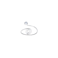 ราคา Silver thai Jewelry แหวนนิ้วเท้าเกลียวคริสตัลเงิน แหวนแฟชั่น ใส่แล้วไม่แพ้ เงินแท้ไม่ชุบ เงินแท้925 พร้อมส่ง Silver Crystal Spiral Toe Ring (20478481649)