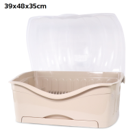 ราคา ที่คว่ำชามจาน ที่คว่ำจานมีฝาปิด ที่คว่ำจาน กล่องเก็บจานชาม กล่องคว่ำจานพลาสติก ฝาปิดช่วยป้องกันฝุ่นละออง มีที่จับ2ด้าน Deemrt (18219165997)