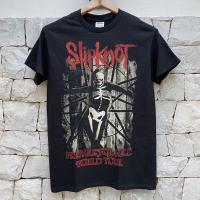 ราคา เตรียมจัดส่ง เสื้อวง Slipknot ลายหน้า หลัง ลิขสิทธิ์แท้ นำเข้าจาก USA ค่ะ สี เสื้อยืดวง (20489146248)