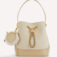 ราคา COD ไหล่เดียว 0006 เครื่องประดับกระเป๋าใส่เหรียญปีศาจน้อย ผ้าทวีต ถัง (16862835209)