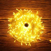 ราคา NEW ไฟกระพริบ ไฟปีใหม่ ไฟคริสมาสต์ 100 Led ใช้ประดับตกแต่งห้อง งานรื่นเริง ตกแต่งสวน ปรับระดับกระพริบได้ (20604319170)