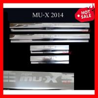 ราคา 4 ชิ้น ชายบันได รถยนต์ อีซูซุ MU X รุ่น 4 ประตู ปี 2012 2019 ชายบันไดประตู Isuzu MUX SUV สคัพเพลท กันรอย (10332782074)