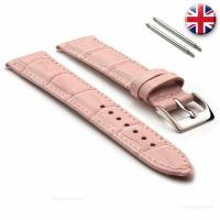 ราคา สายนาฬิกาข้อมือ หนังจระเข้แท้ ขนาด 10 มม 12 มม 14 มม 16 มม 18 มม 20 มม 24 มม สําหรับผู้ชาย และผู้หญิง WYUE (19215524544)