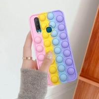 ราคา A LOVABLE Vivo Y17 Y15 Y11 S1 Pro Y19 Y21 Y31 Y51 Y21s Y33s Y85 Y83 Y81 V5 V7 V9 V11i V17 V19 V20 SE V21e Y66 Y67 Y73 Y91 Y91C Y93 V15 Y50 Y30 Y20 Y55 Y12S Y20i ดันเด้ง It เคสซิลิโคนสีรุ้งกรอบเนื้อนิ 